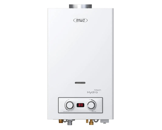 Calefont tiro natural 8 lt gas licuado VAN8LTS-TN LPG blanco AKC5M-6.3/9.5